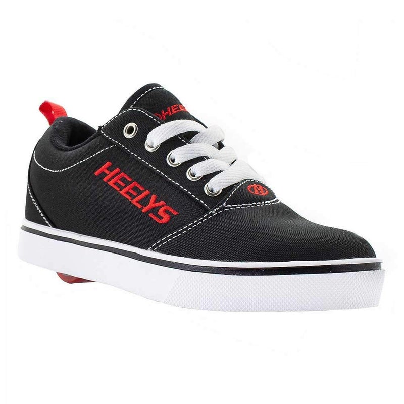 HEELYS برو 20 (طفل صغير/طفل كبير/بالغ) أسود/أبيض/أحمر 4 طفل كبير، 4 رجال، 5 نساء م - Image 1